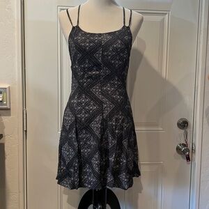 NWT Forever 21 Black/Grey/Cream Short Dress Size S
